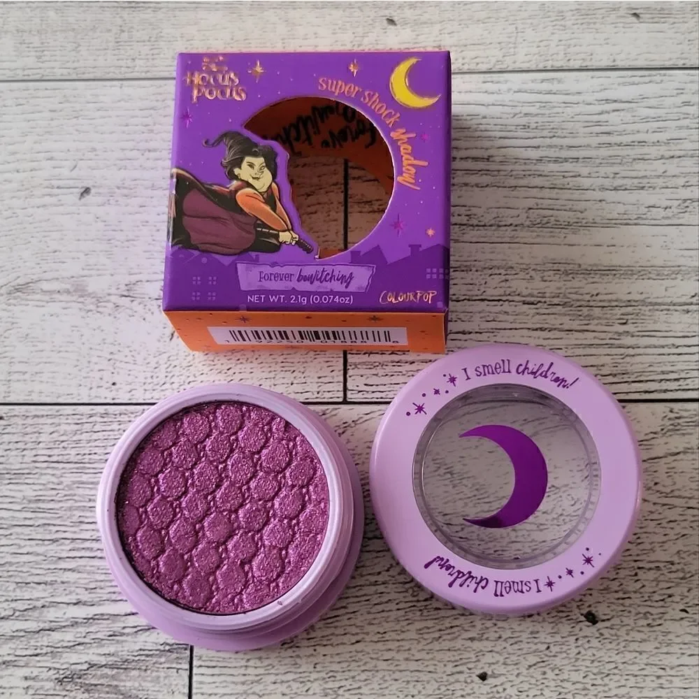 Colourpop x Hocus Pocus Super Shock shadow in Forever Bewitching